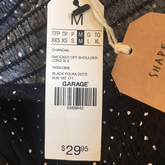 The Garage Top. NWT - Picture 6 of 7